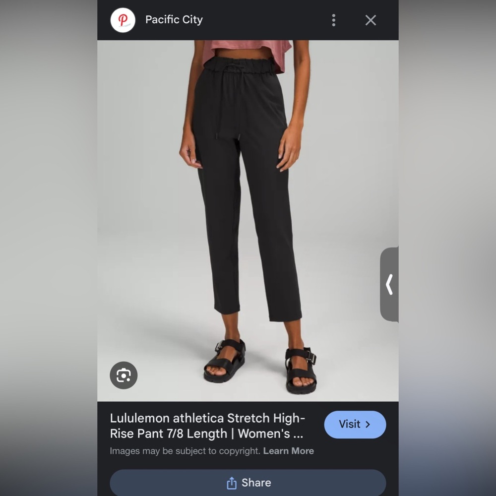 Lululemon black pants